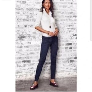 CAbi Pacific Blue Lace Skinny NWT